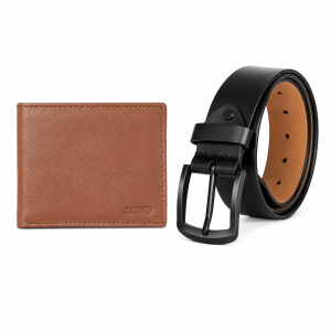 Genuine Leather Men's Gift Set – Premium Leather Wallet & Belt Combo for Men | Stylish Gift Pack for Birthday, Anniversary & Special Occasions