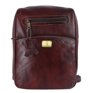 Pure Genuine Premium Ndm Leather Spacious Formal 12 inch Backpack Laptop Office Bag